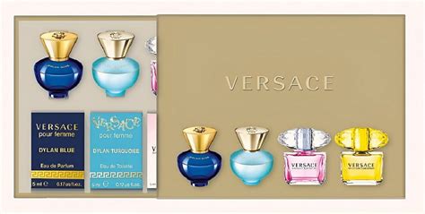 douglas versace eau de toilette sets 4 miniaturen|Versace Damen Miniaturen Set EdT 4x5ml .